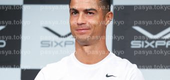 SIXPAD Cristiano Ronaldo Japan Visit Event