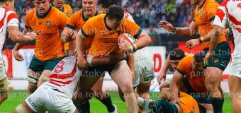 ラグビー親善試合 日本-オーストラリア